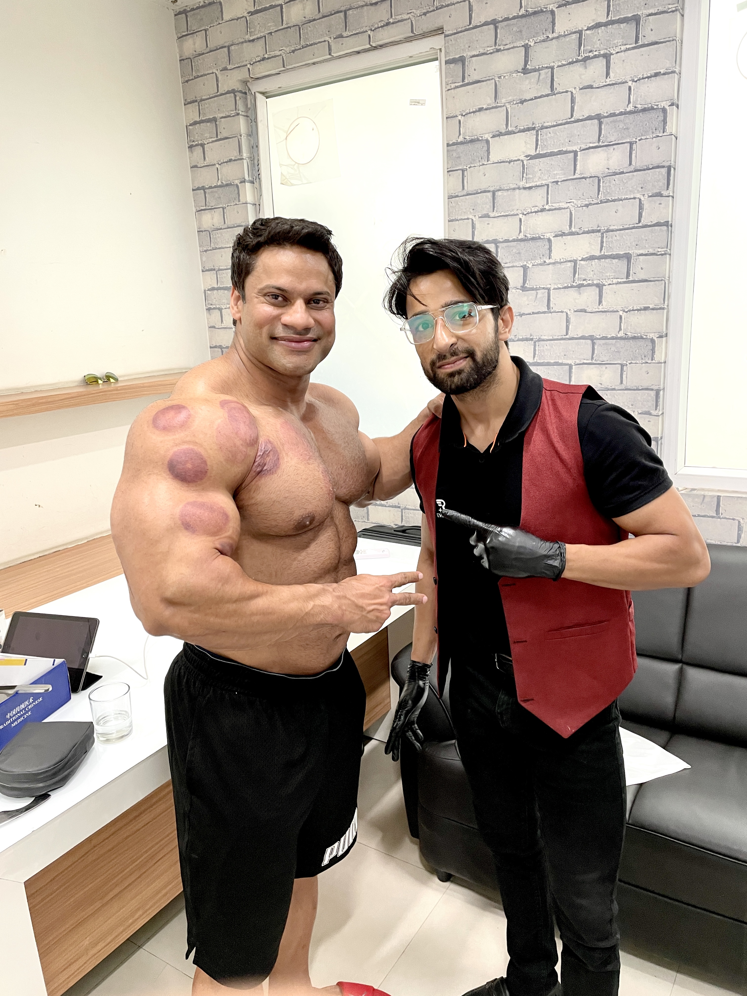 Therapist and client in consultation